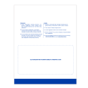 Pos Laju Prepaid Envelope - Blue (L)