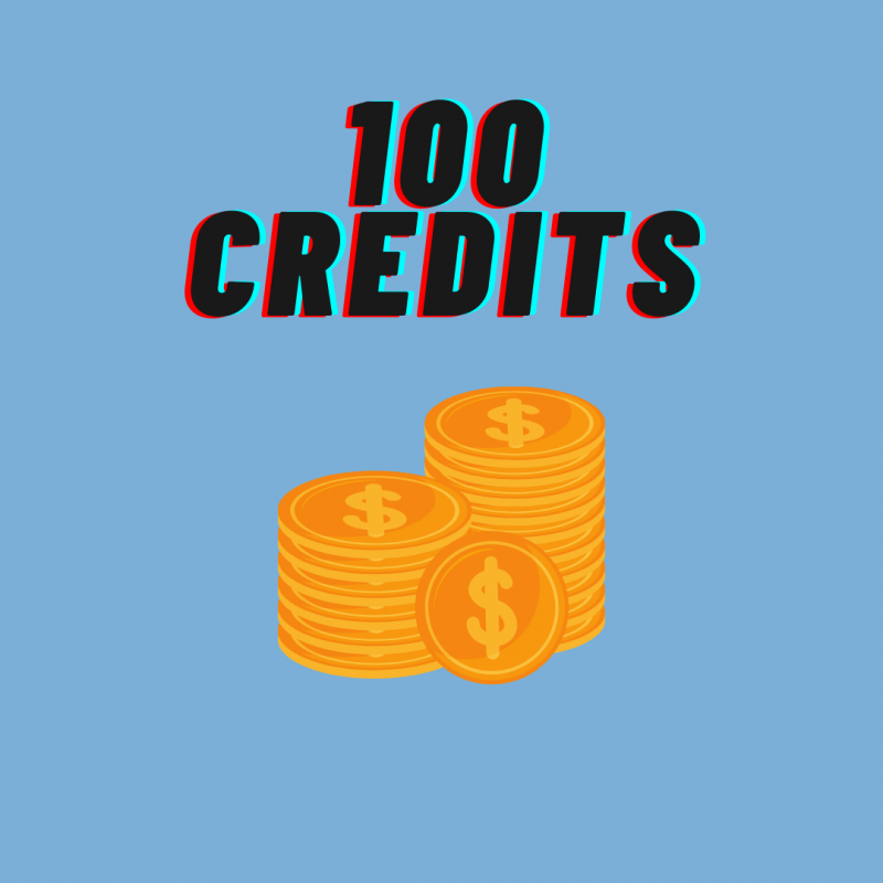Top up 100 credits