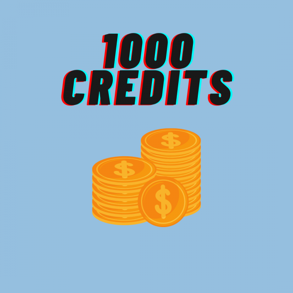 Top up 1000 credits